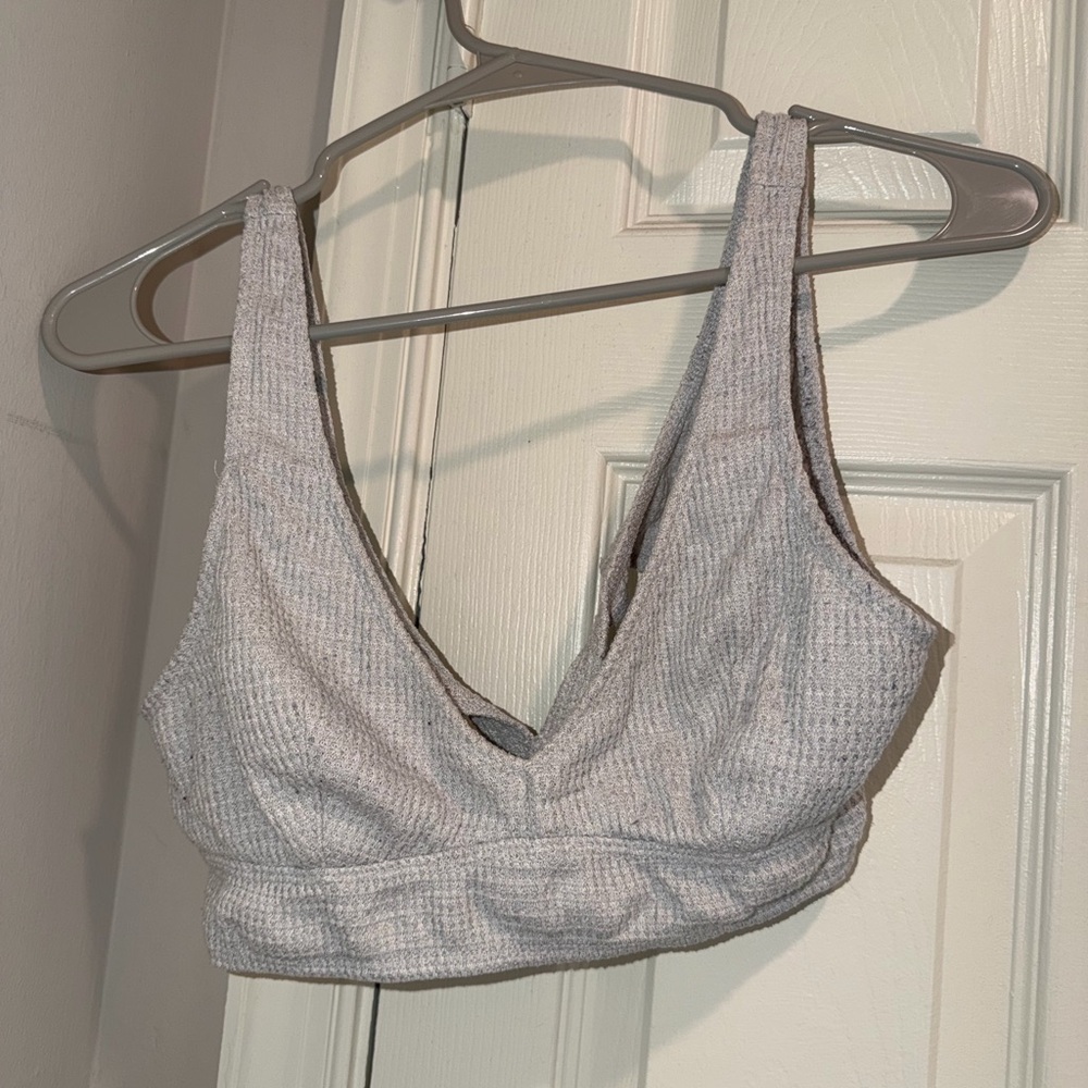 Hollister waffle bralette